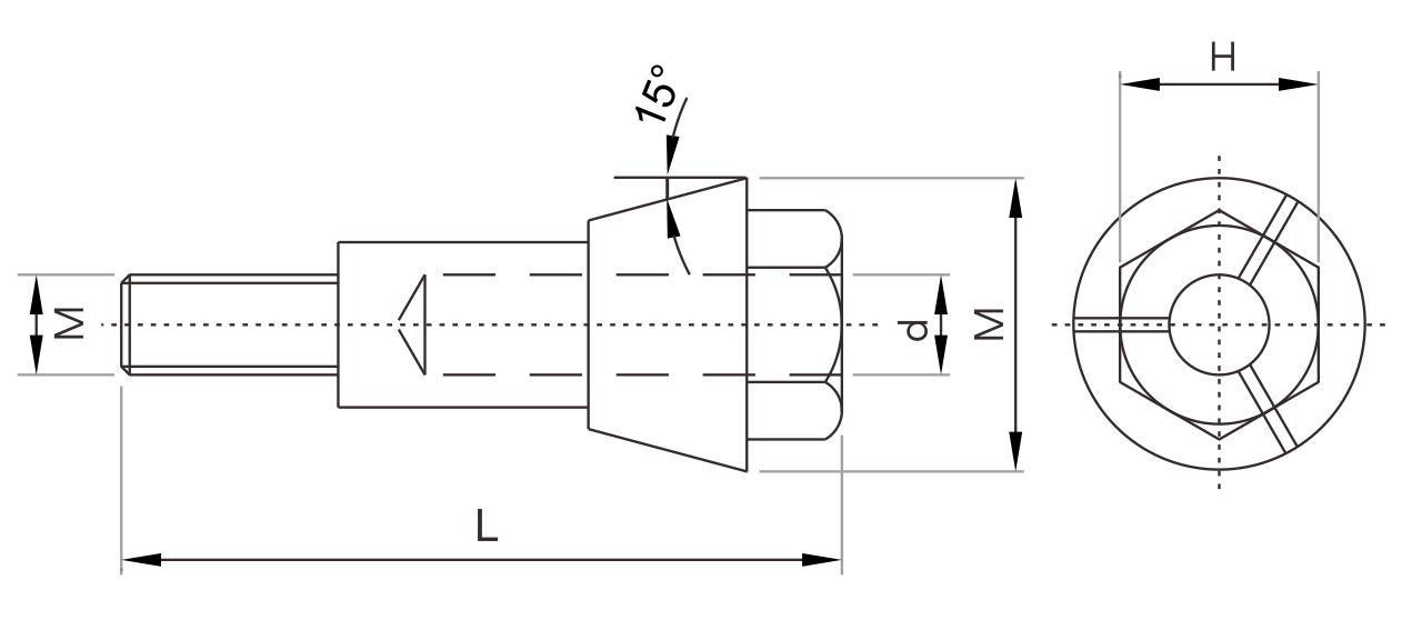 Electric Collet Clip Series EFS Electric Hexagonal Collet | Machine ...